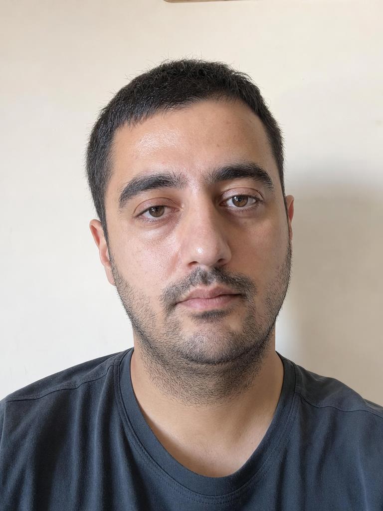 Sakal düzenleme görselleştirmesi — önce